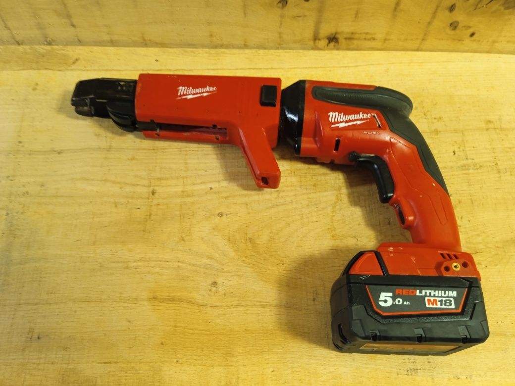 Milwaukee M18FSG + 5ah wkrętarka do suchej zabudowy