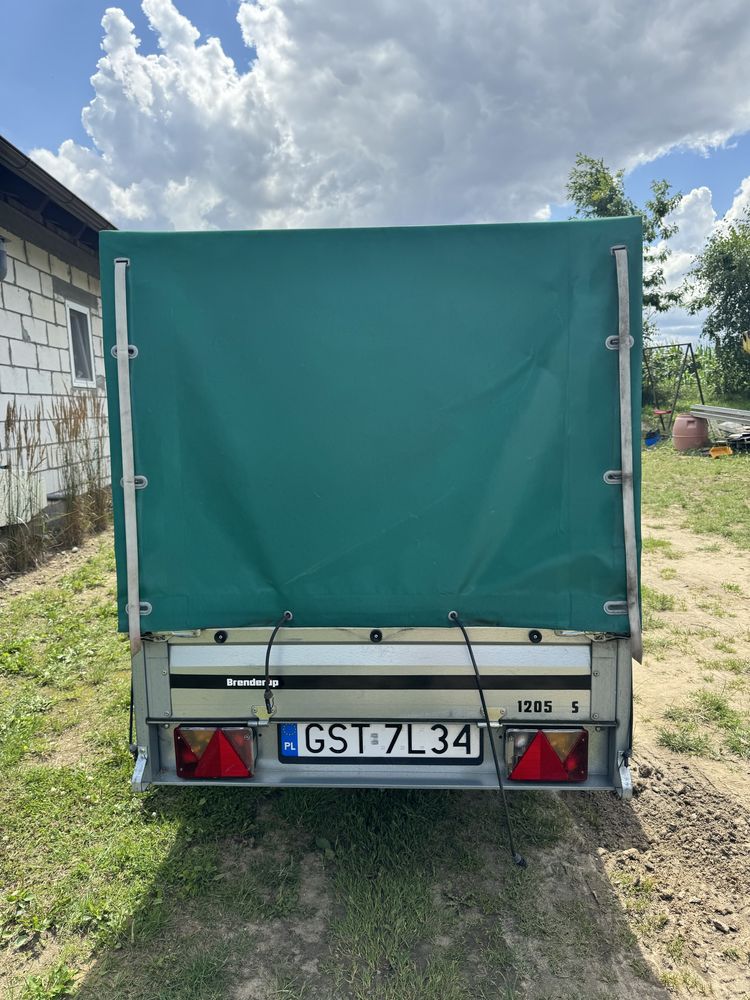 Przyczepa branderup 1205S z plandeką