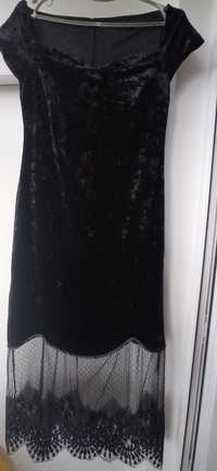 Платье чёрное вечернее 46 размер