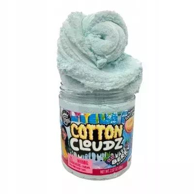 Cotton Cloudz masa plastyczna w słoiku niebieska. WECOOL
