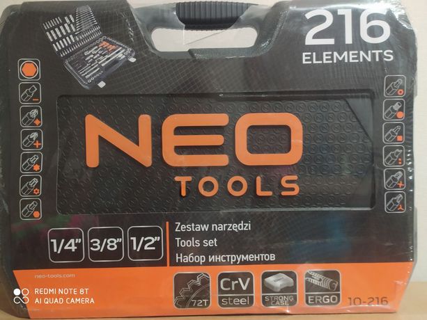 Набір інструментів Neo Tools 216 предметів Neo tools 111