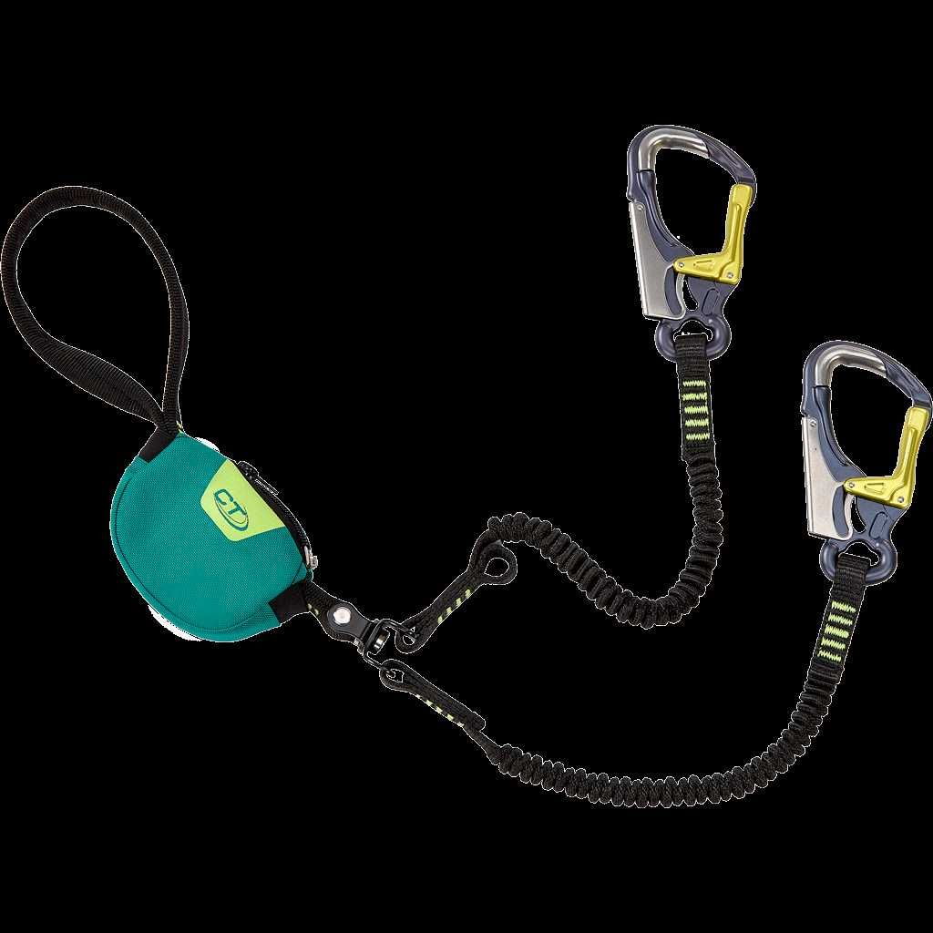 Lonża Via Ferrata Climbing Technology Top Shell Compact