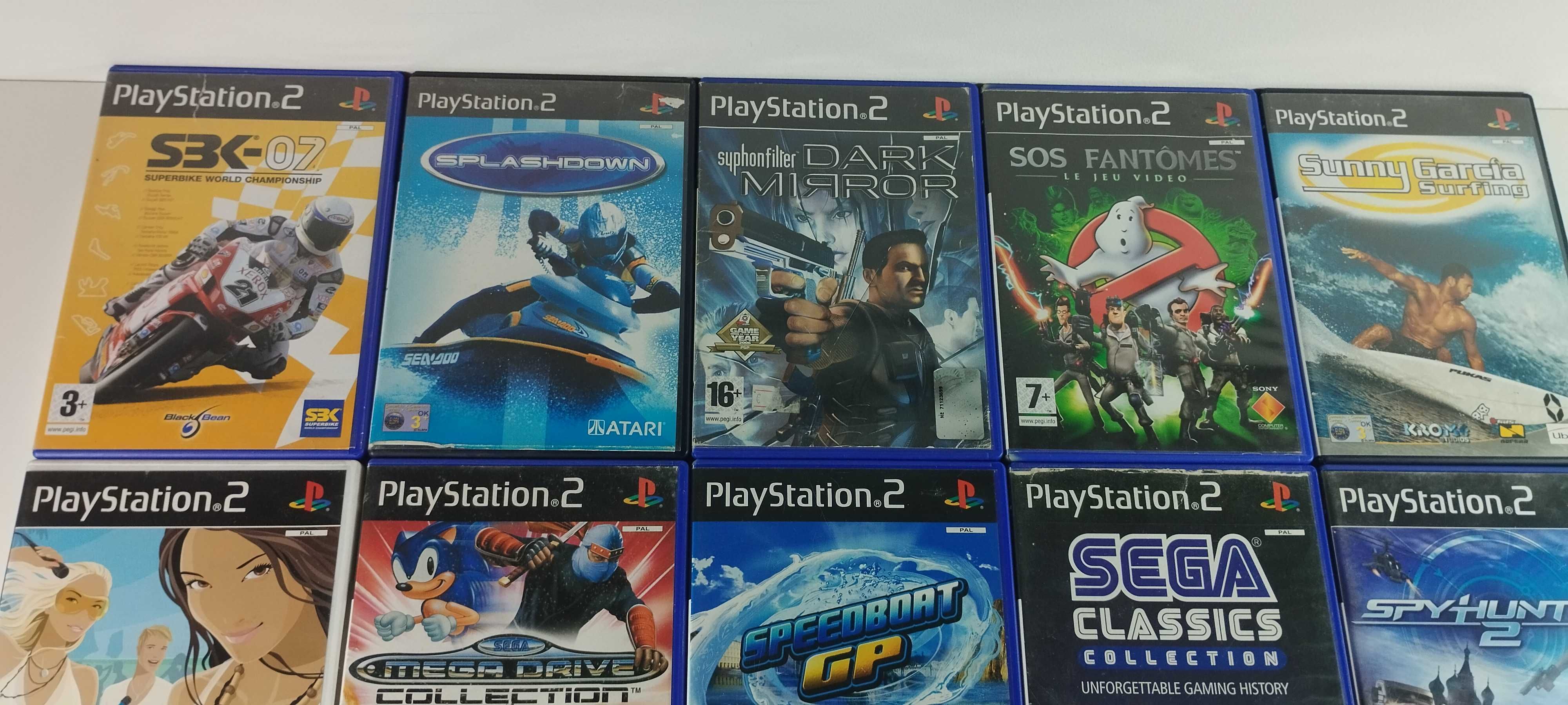 Lote 15 Jogos Playstation 2 PS2