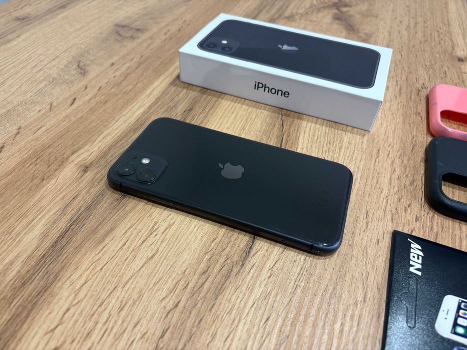 Okazja!!! Iphone 11 - Czarny ! ! Gwarancja! Kondycja Baterii 100%!
