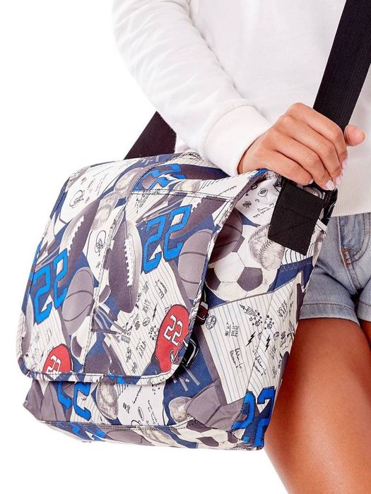 materiałowa torba na laptopa do 15 cali - loren