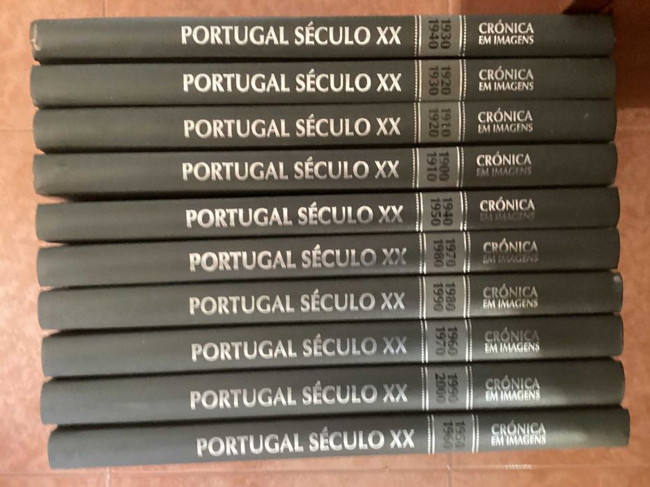Coleção de livros PORTUGAL SECULO XX