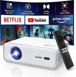 Projektor Full HD 1920 x 1080, WiFi, Laserowa korekcja, Netflix