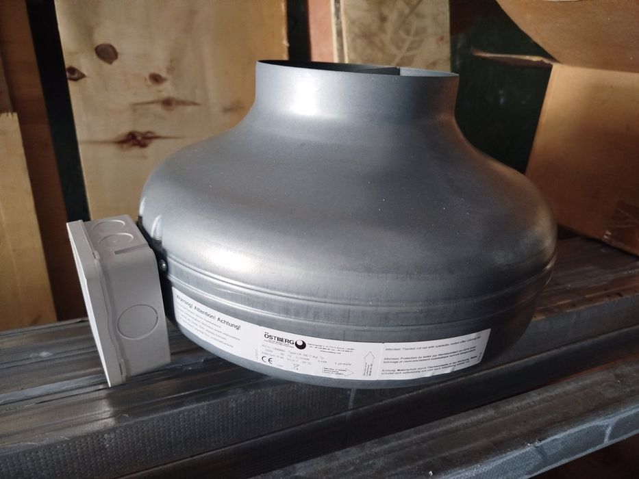 Круглый канальный вентилятор Osterberg CK160 C