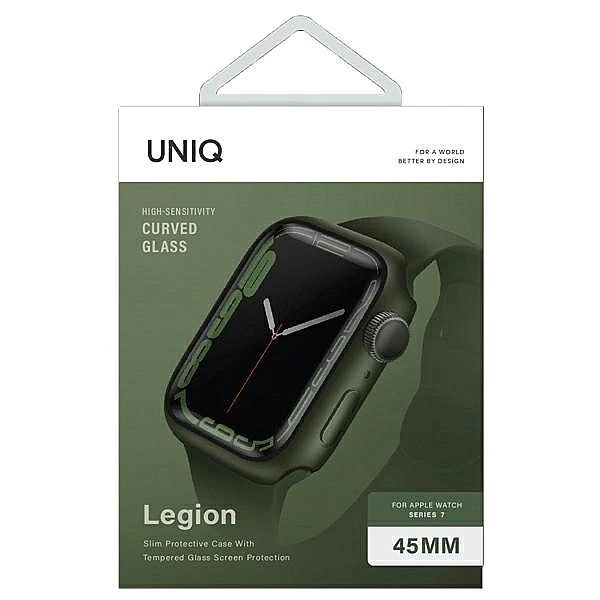 Etui UNIQ Legion na Apple Watch 7/45 mm - zielone
