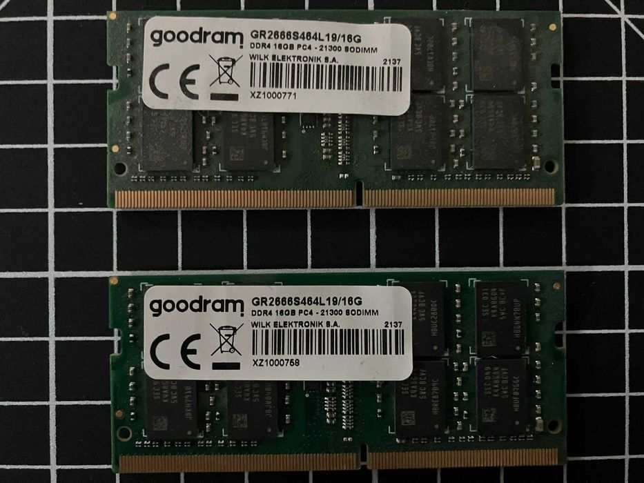 DDR4 32GB (2x16GB) GoodRAM GR2666S464L19/16G