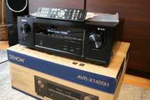 Amplituner Denon AVR X 1400 Atmos Bluetooth WiFi HDMI 2.2 Spotify