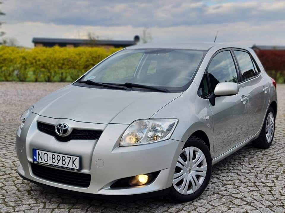 Toyota Auris 2.0 126KM 2008r#Nawigacja#Zarejestrowana#Opłaty Ważne.