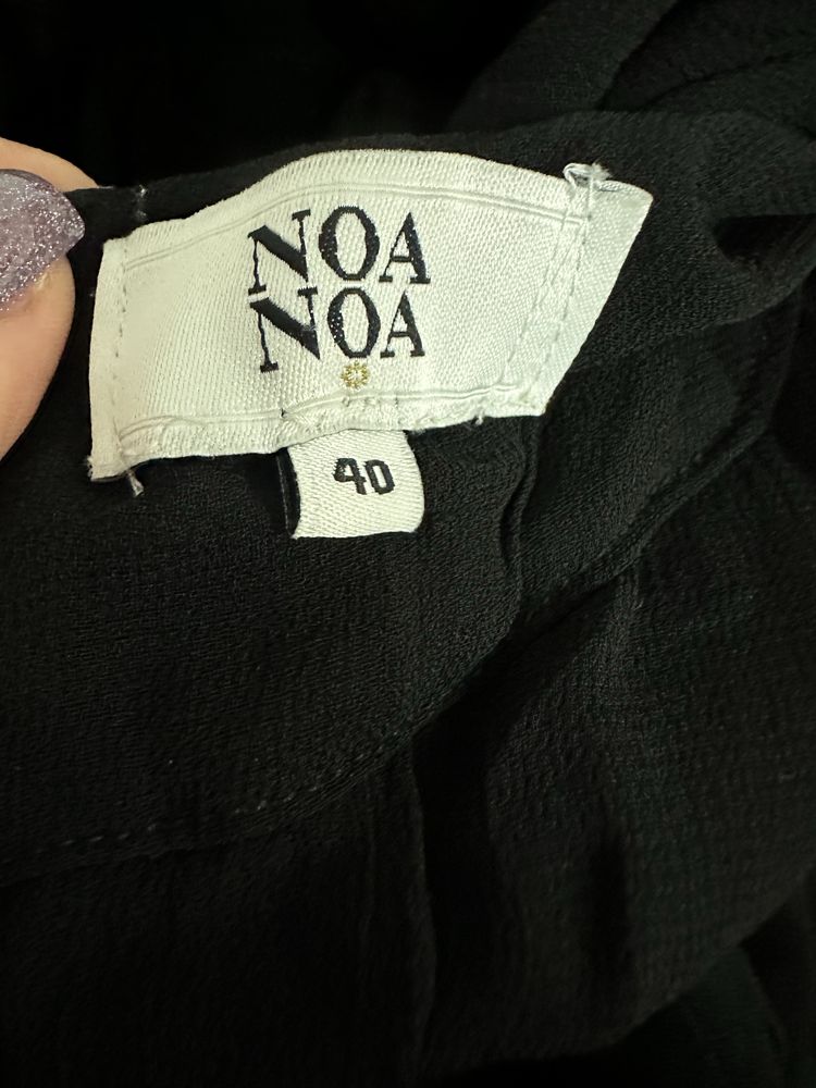 Czarna sukienka noa noa