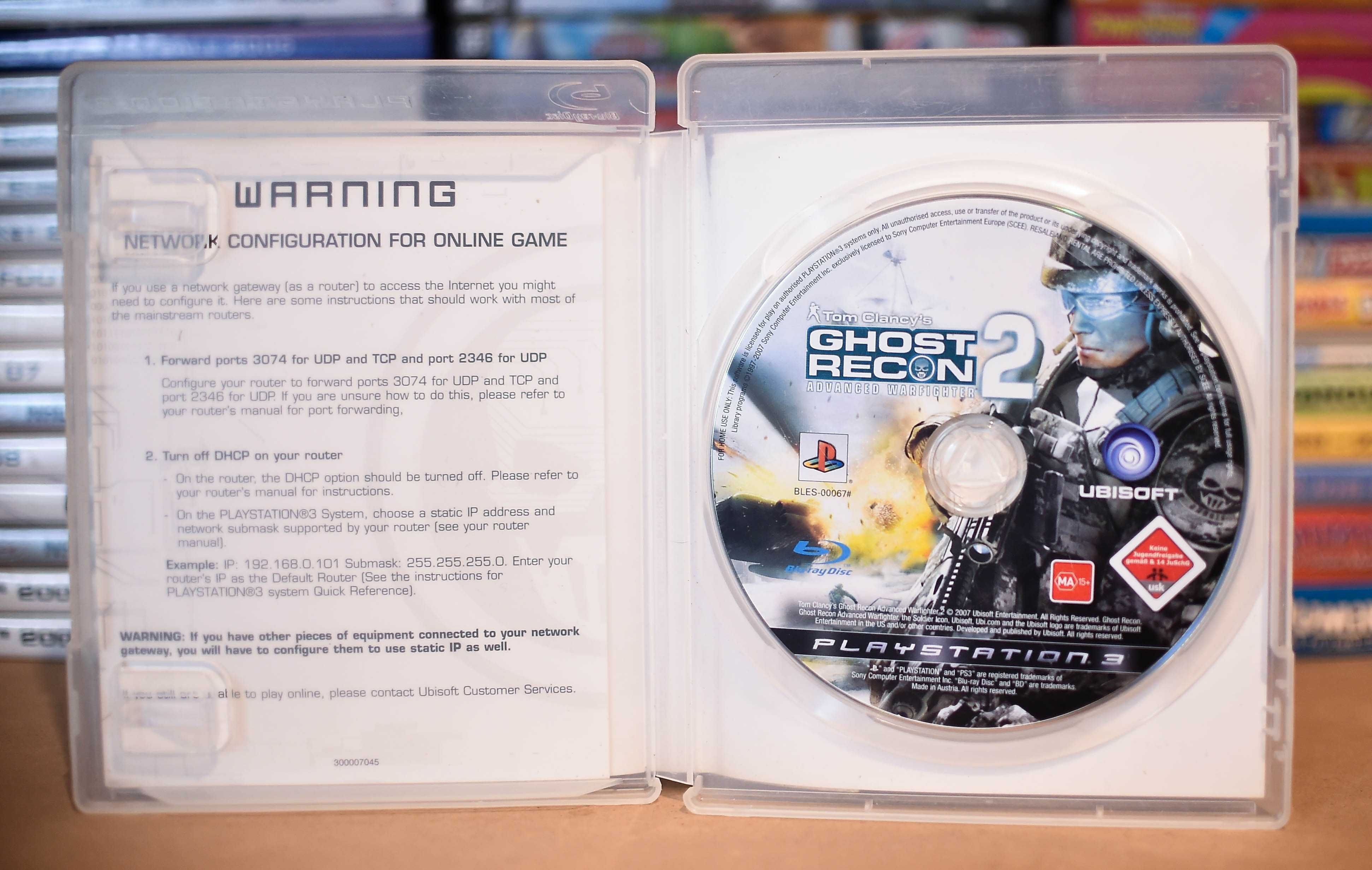 PS3 # Ghost Recon 2 Advanced Warfigter (3)