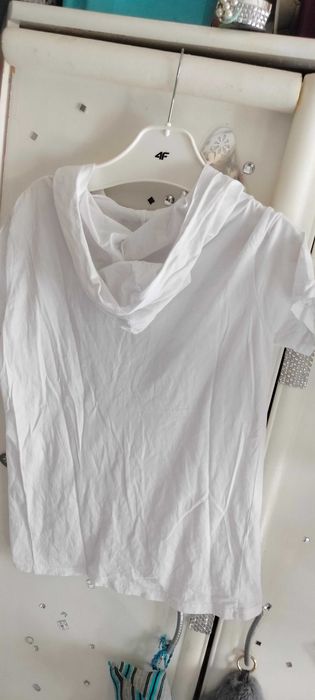 Koszulka t shirt z kapturem Naketano