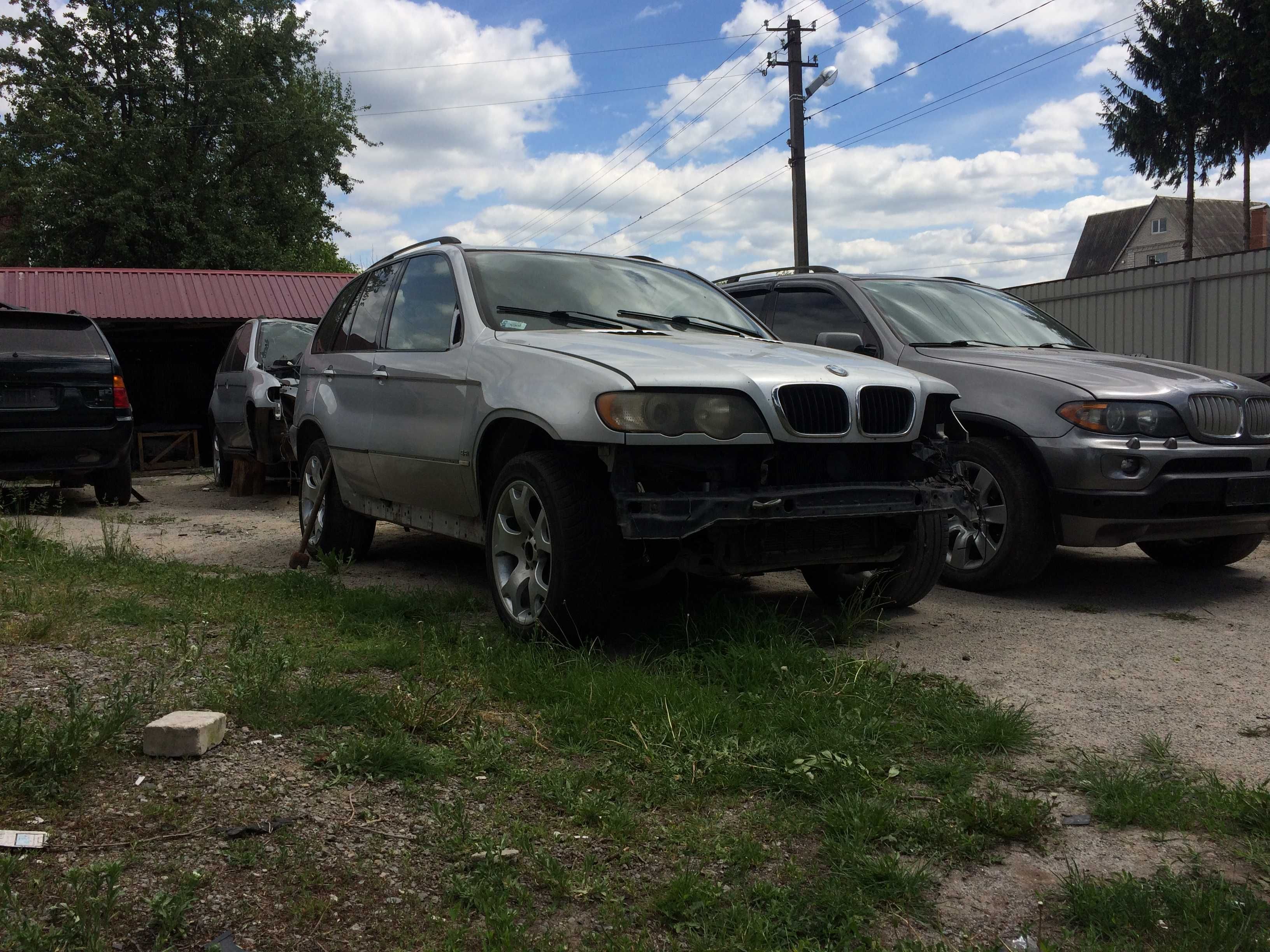 BMW X5 X6 7 E70 E53 E71 E65 Крыло Фара Бампер Капот Двигатель Разборка