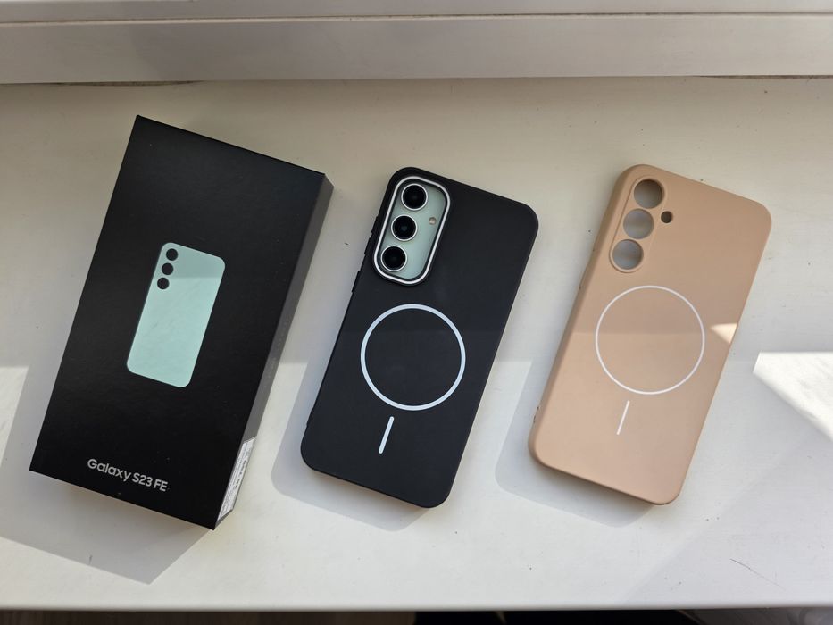 Офіційний!Смартфон Samsung s23fe 8Гб/256Гб,  м'ятний колір, стан ідеа