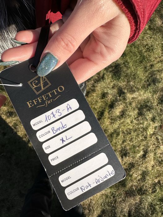 Куртка Effetto (Турція) з натуральною чорнобуркою