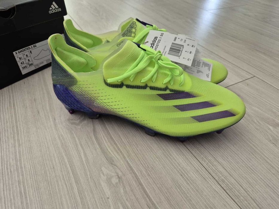 Profesjonalne piłkarskie korki adidas X Ghosted.1 SG EG8263 rozmiar 42