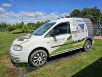 VW Caddy 1.9 TDI 2006 - po pożarze silnika - w całości