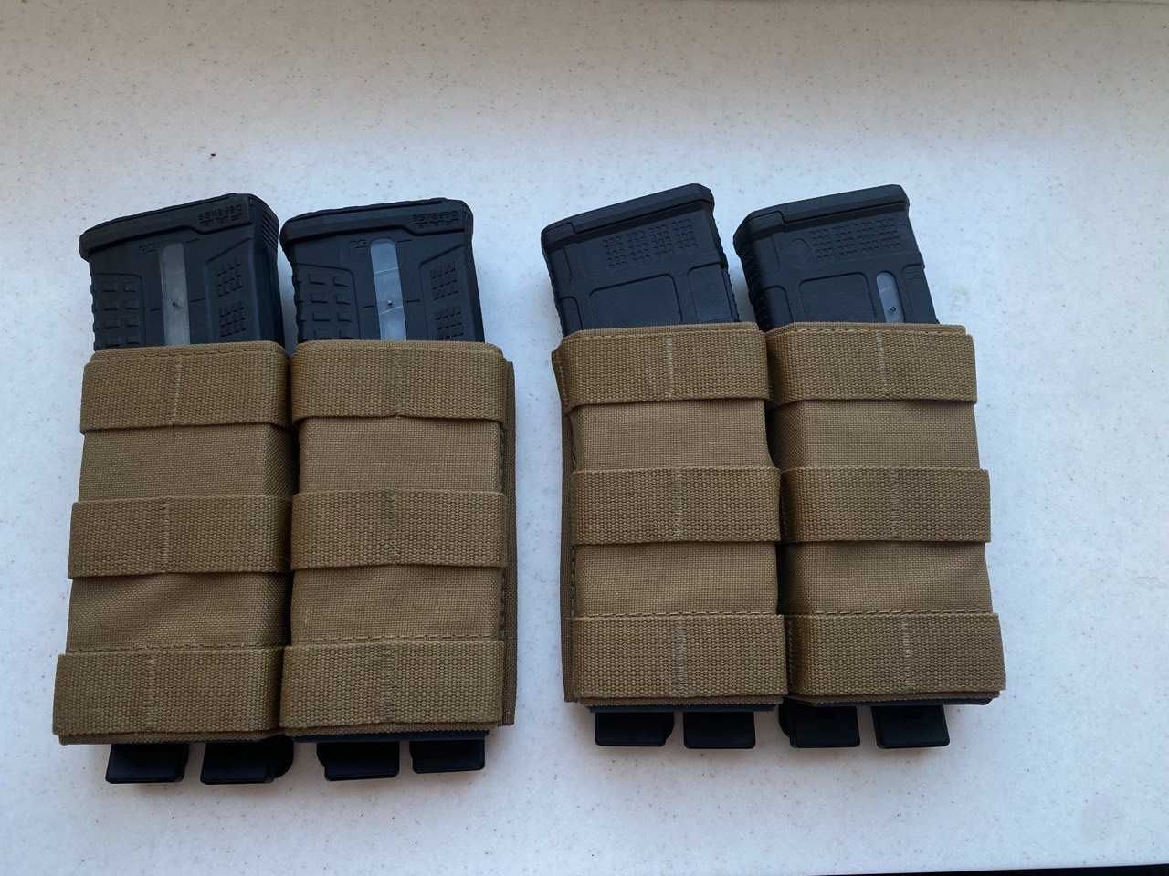 Підсумки під магазини (Magazine Pouches) Esstac 5.56 Double KYWI Tall