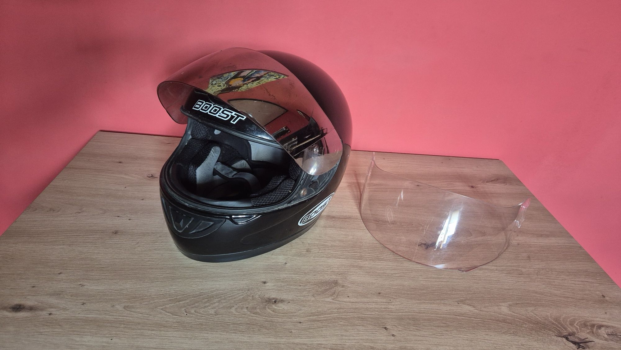 Kask motocyklowy boost xl