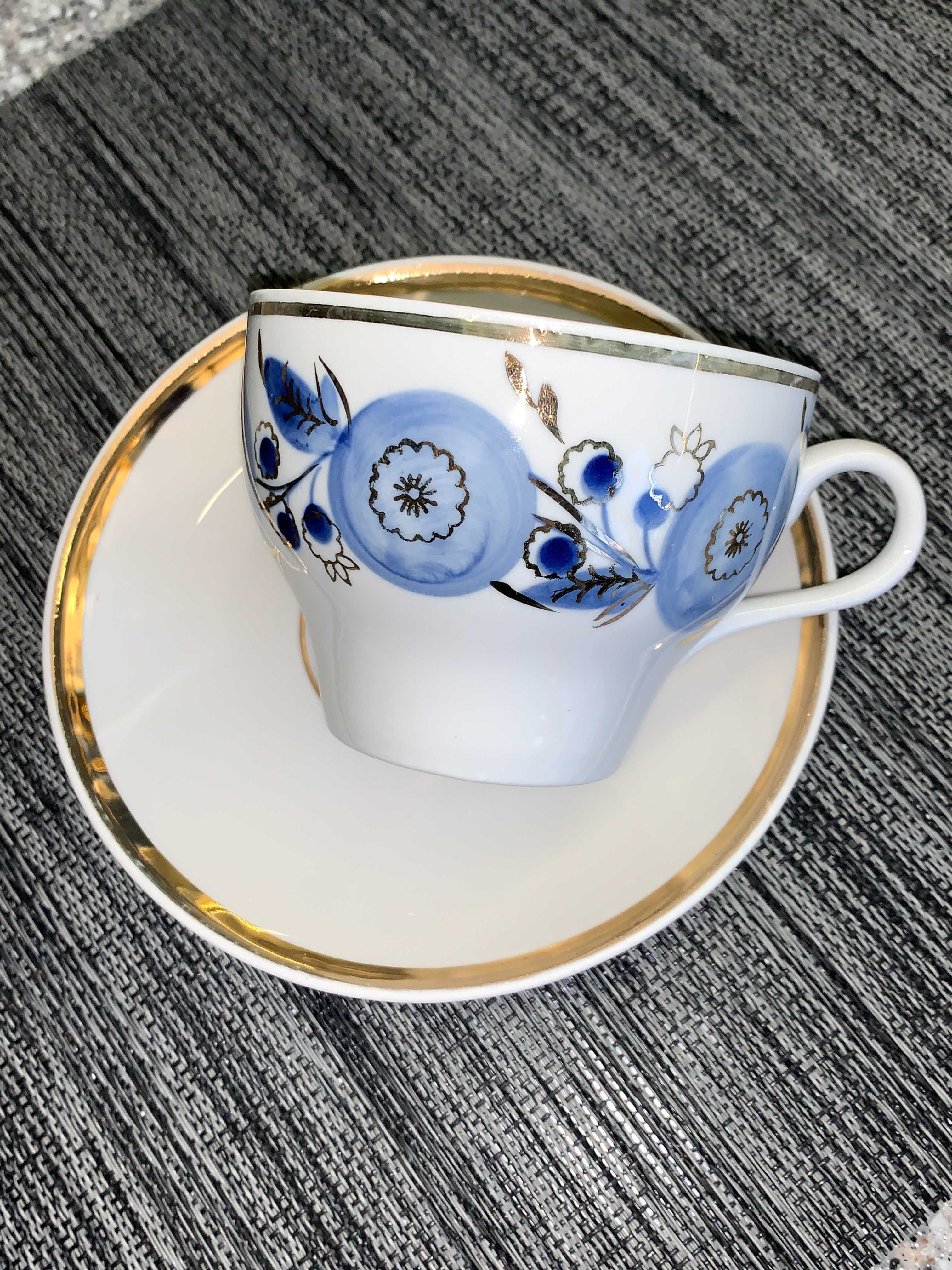 Чашка чайная пара фарфор керамика посуда СССР Starbucks Mlesna