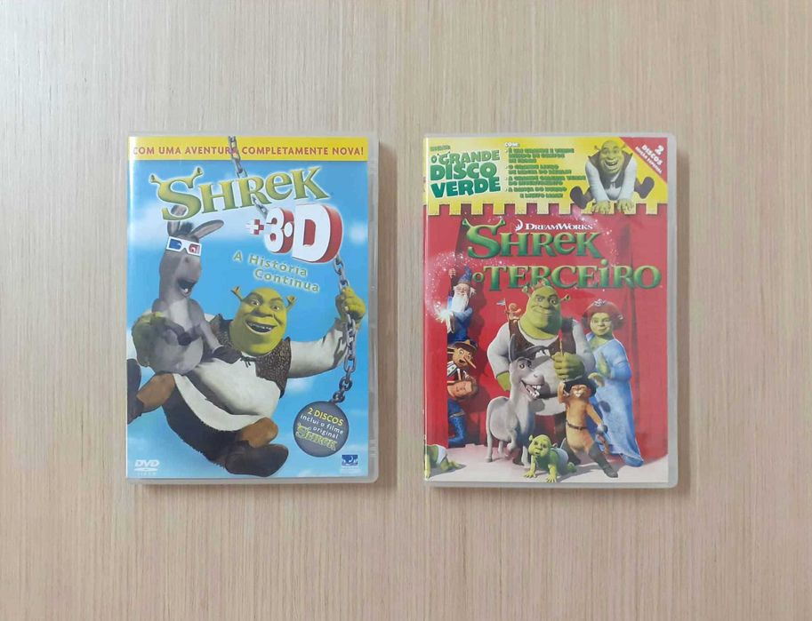 Shrek + Shrek 3D / Shrek - O Terceiro (DVD)