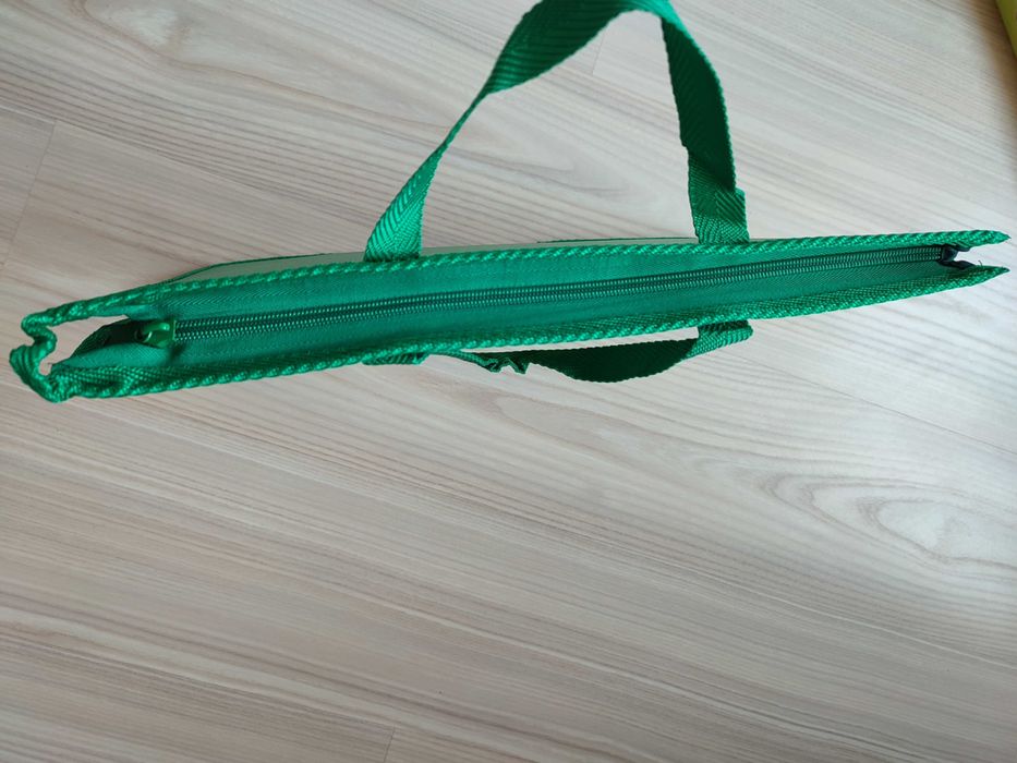 Папка-портфель з ручками на блискавці