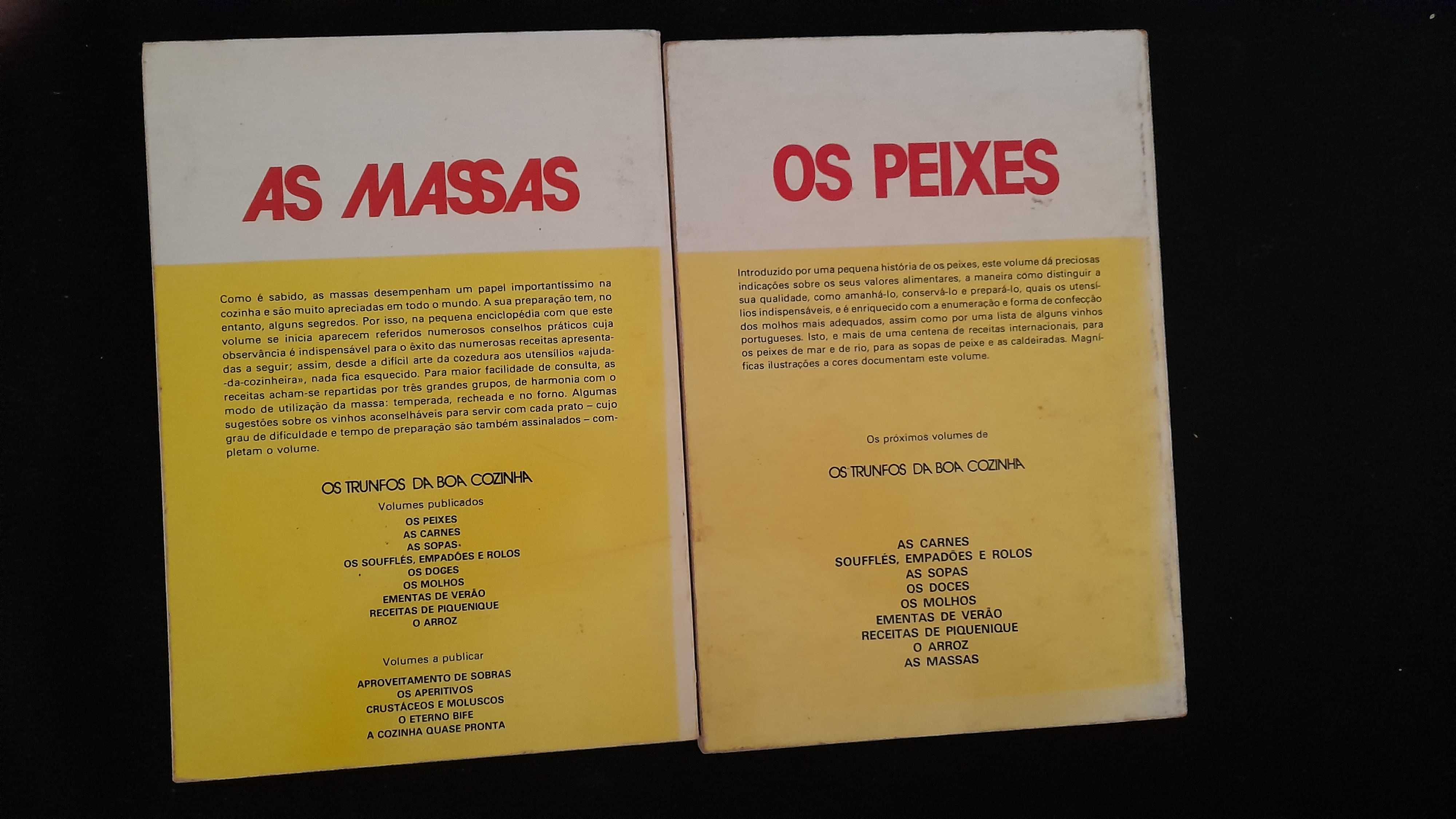 Conjunto 2 Livros Coleção Os Trunfos da Cozinha