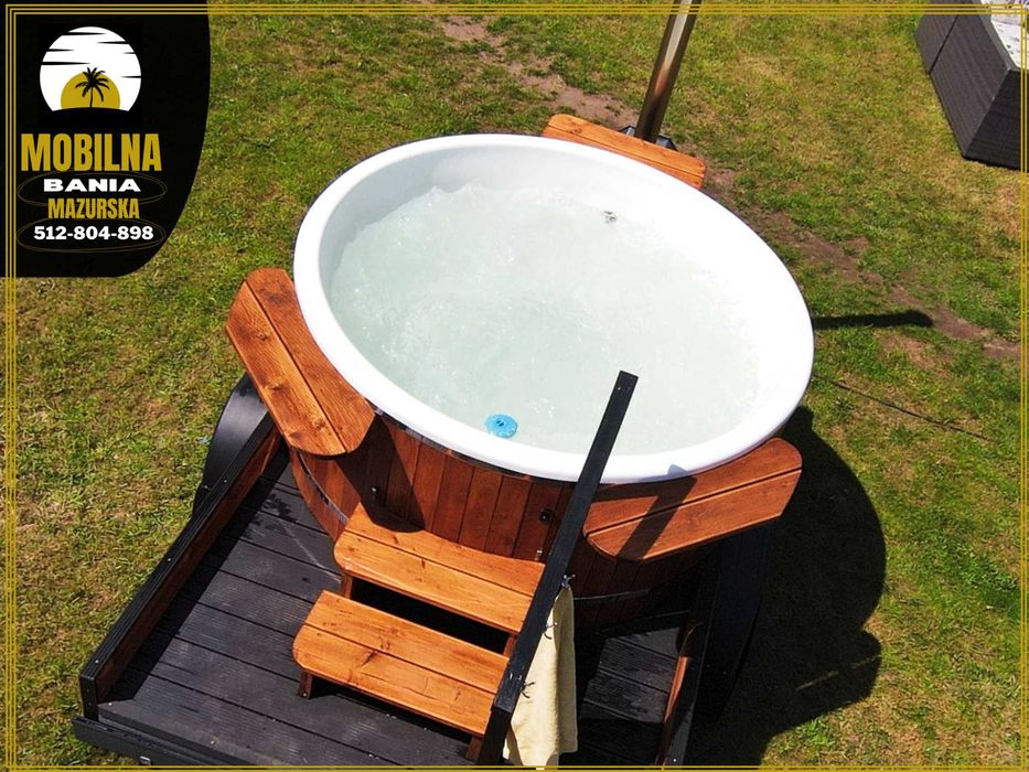Mobilna bania/jacuzzi/balia*250ZŁ/DOBA*600ZŁ/WEEKEN*999ZŁ/CAŁY TYDZIEŃ