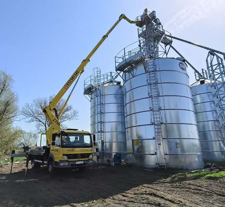 Zwyżka ,Podnośnik koszowy 27m ,Usługi Podnośnikowe, Mikoszewo, Stegna