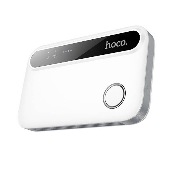Портативний модем WiFi роутер 4G HOCO HI41  150Mbps, 2100мАг Білий