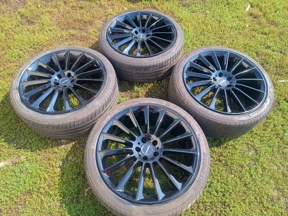 Alufelgi koła Carmani 21'' 5x112 Opony letnie Bridgestone 255/40R21