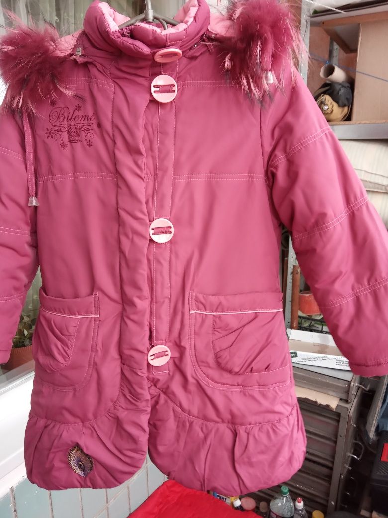 Зимнее пальто для девочки Вilemi