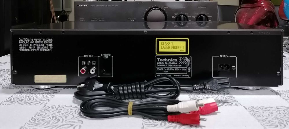 Leitor de discos Technics SL-PG420A, Em Excelente Estado