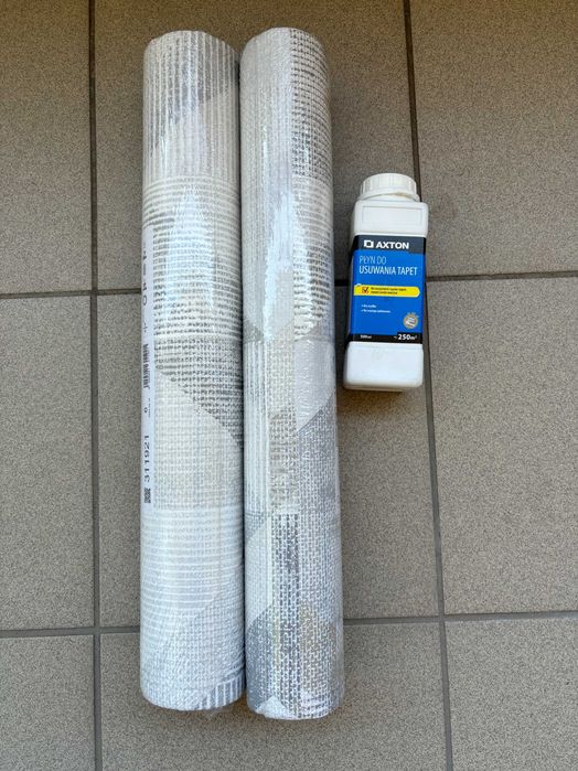 Tapeta x 2 rolki + płyn do usuwania tapet+klej