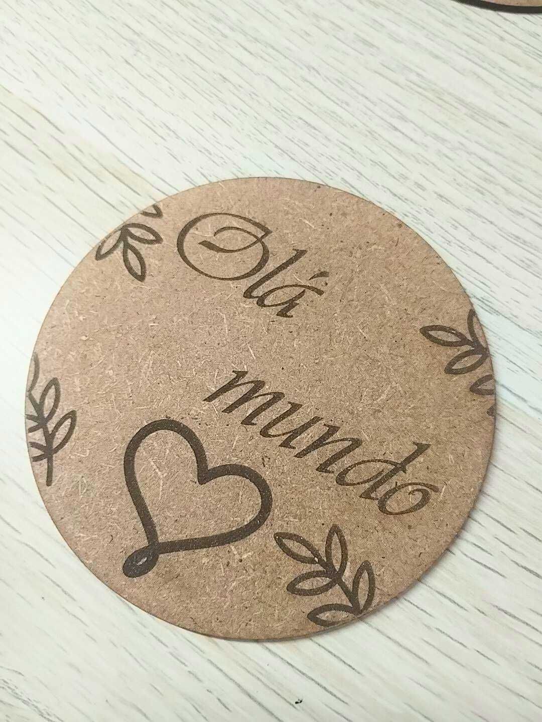 Placas Decorativas para Bebés – Gravação a Laser