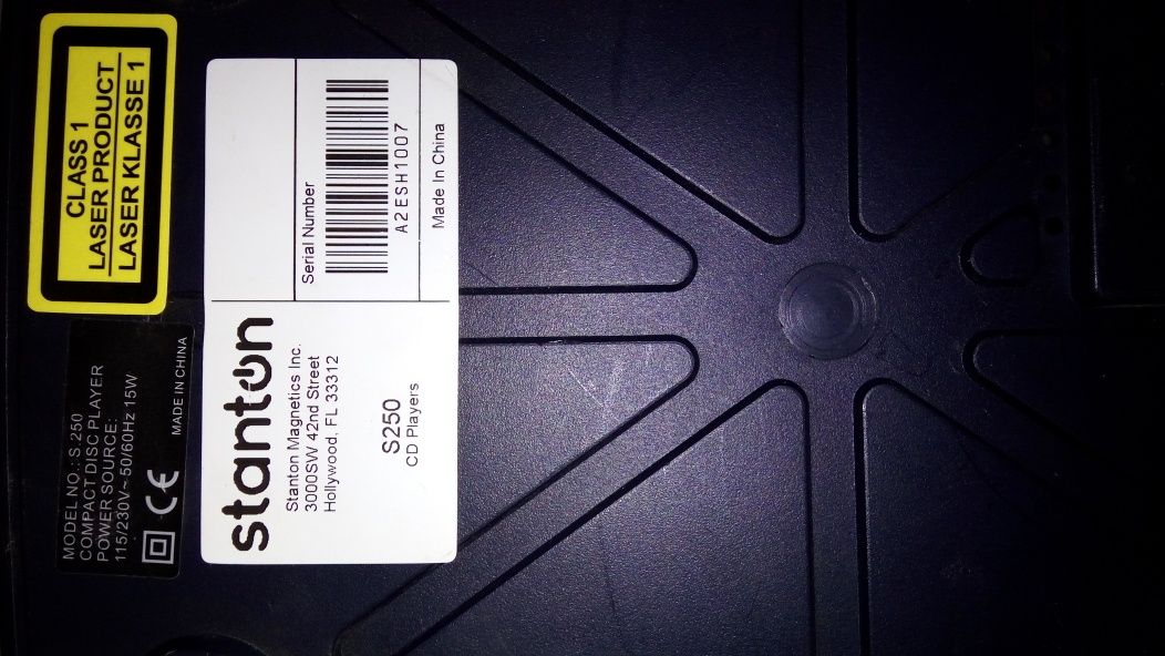 Проигрыватель компакт дисков Stanton s250 б/у