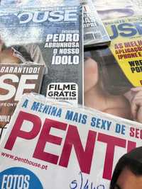 Coleção Revistas Penthouse PT seladas