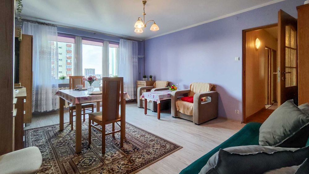 Mieszkanie na Winogradach, 49,2 m2, 1850zł, Wichrowe Wzgórze 18,BALKON