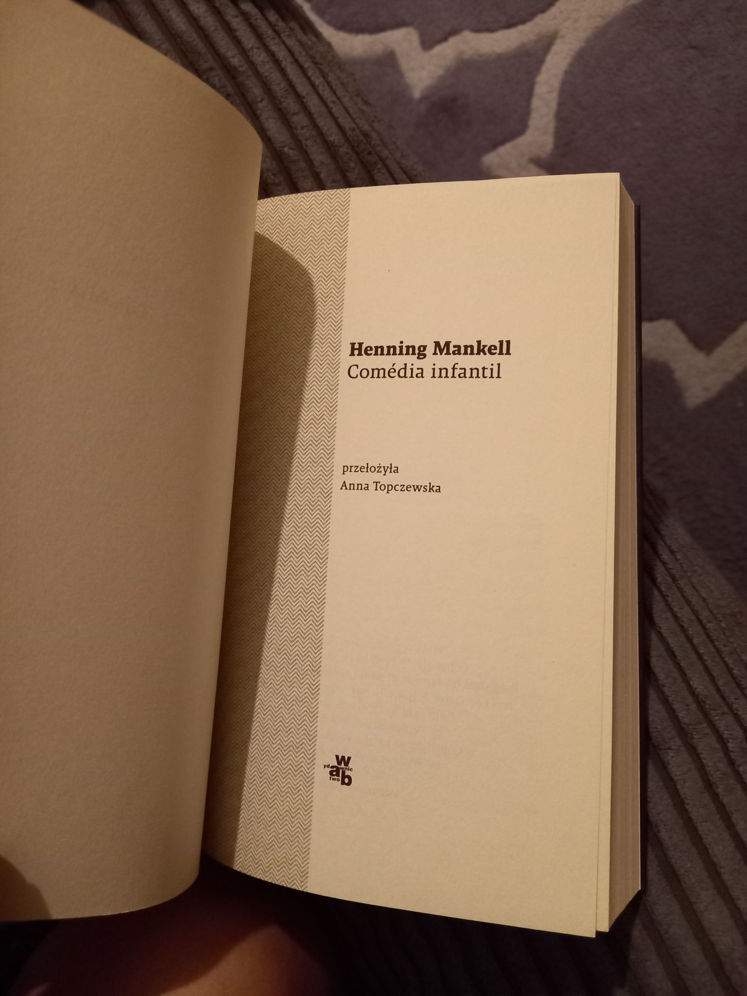 Comedia infantil Henning Mankell,nowa,Łódź