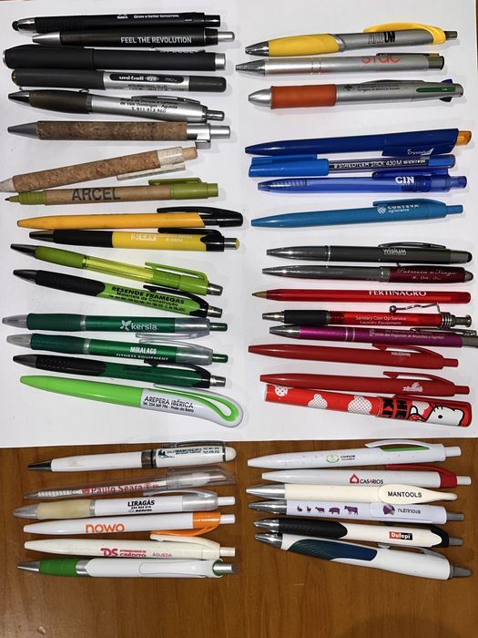 Coleção 45 canetas