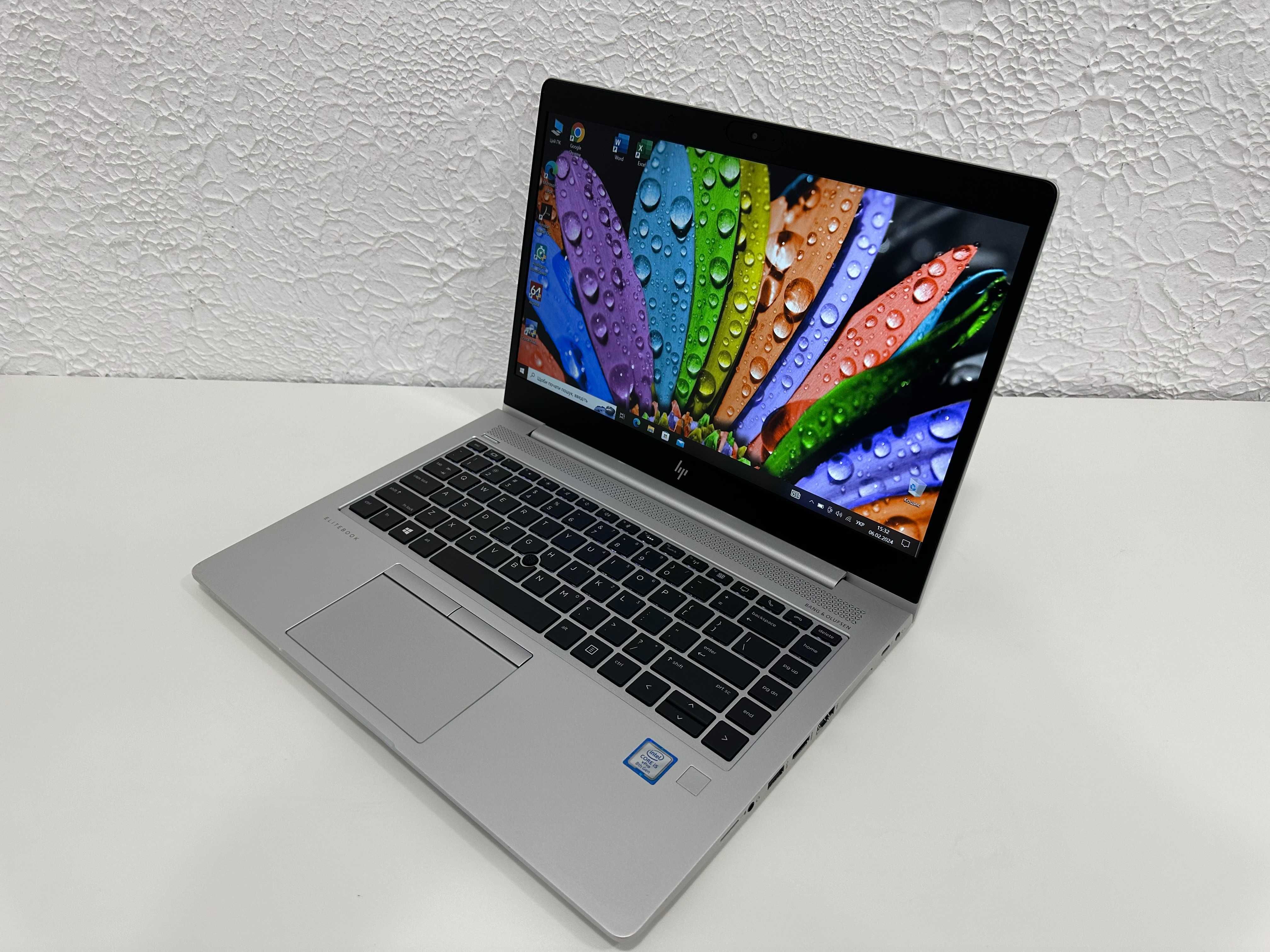 Ноутбук HP EliteBook 840 G5 IPS 4(8)ядра i5-8365U/8gb/128gb SSD пiдсв.