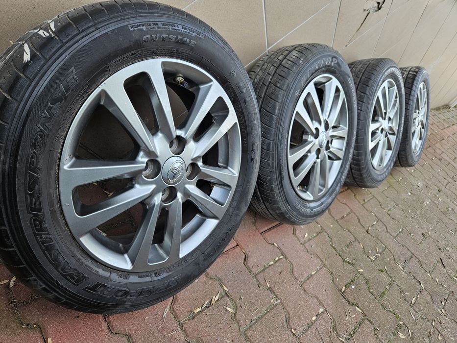 Oryginalne Felgi Koła 15" Toyota Yaris  4x100 +175.65.15