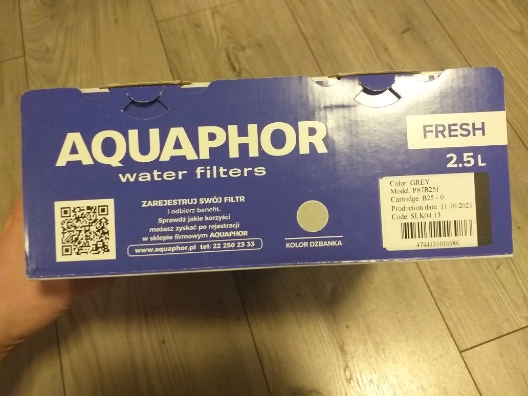 Dzbanek filtrujący wodę Aquaphor