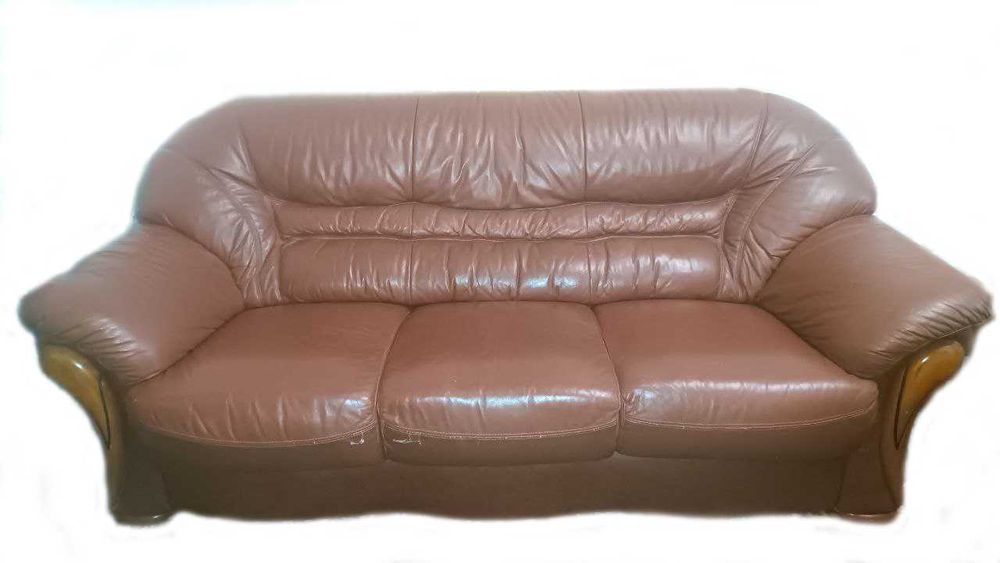 Комплект шкіряних диванів (ЛВС) (Кожаные диваны)