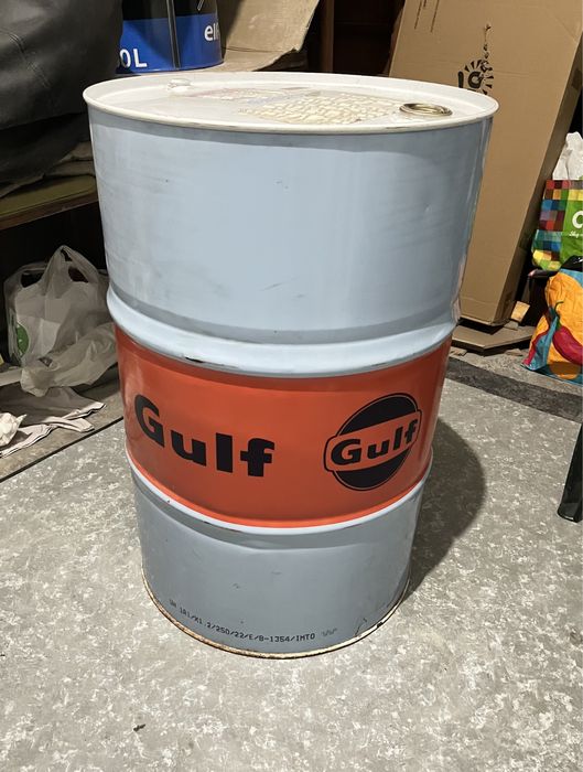 Bidão de Óleo Gulf