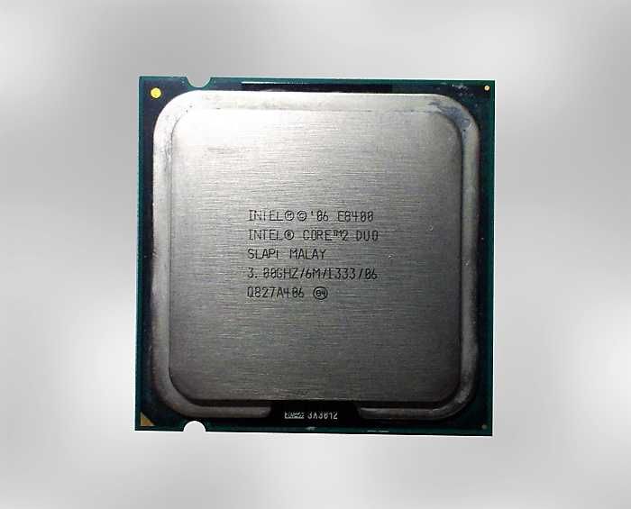 Процессор INTEL E8400 CORE 2 DUO 3.00GHz/6M/1333 (SLAPL) s775, tray