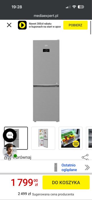 Lodówka Beko sprzedam